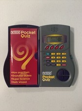 VTech Talking Pocket Quiz 1000 Trivia Item  972196-VII 80-14900 Tested Working