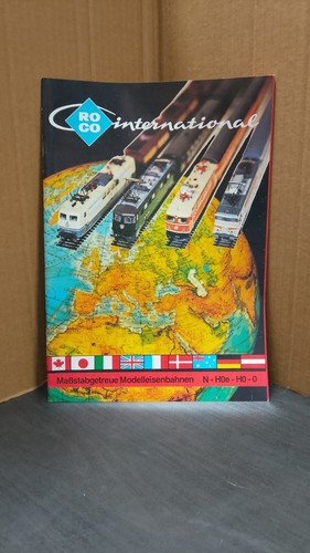 ROCO INTERNATIONAL MODELLEISENBAHNEN KATALOG N-H0e - H0 - 0 IN DEUTSCHER SPRACHE - Bild 1 von 3