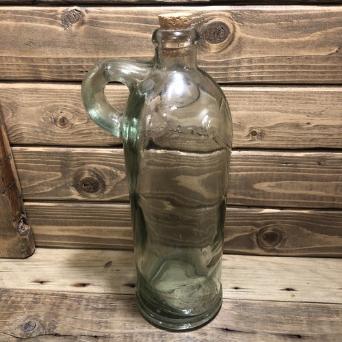 Vintage Gin Xoriguer-Mahon Green Glass Bottle with Cork 11 inches tall - Picture 4 of 8