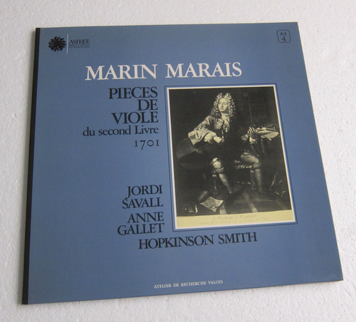 Astree AS 4 Savall, Smith, MARIN MARAIS Pieces de Viole, LP