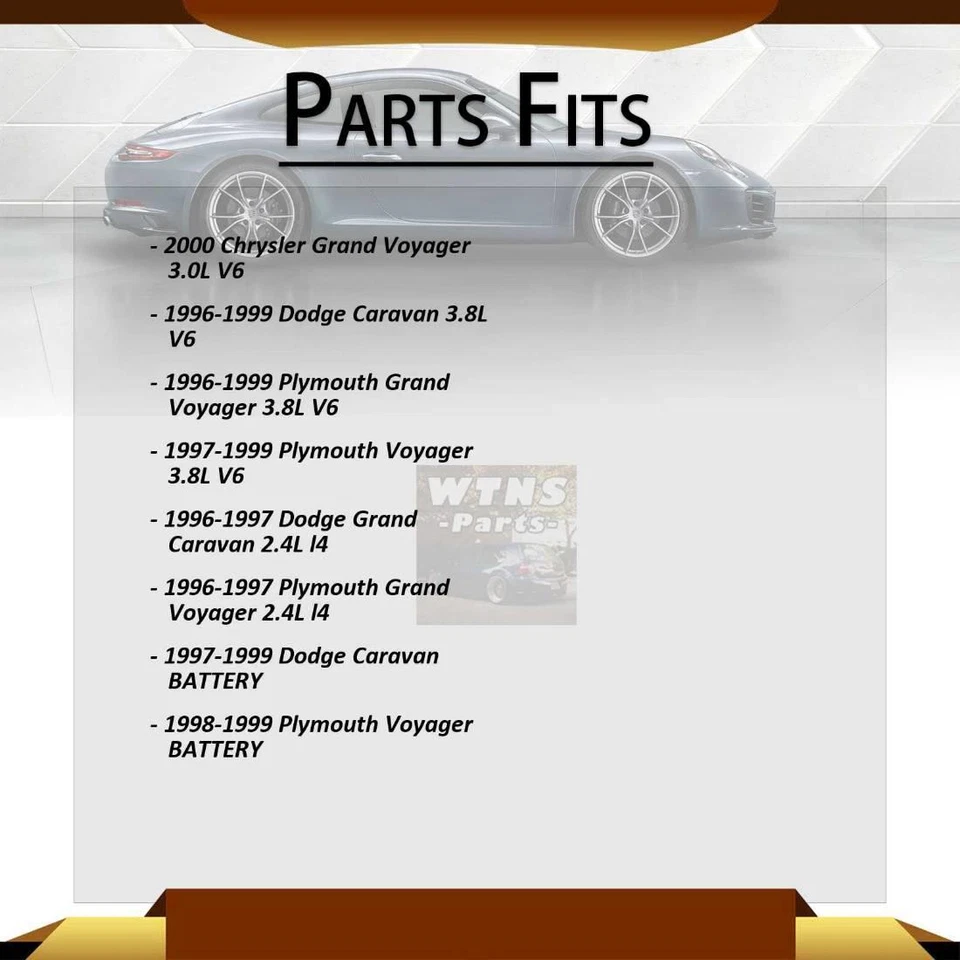 2x Brazos de control inferiores delanteros para Dodge Grand Caravan 1996 1997 1998 1999 2000 Foto 3 de 4