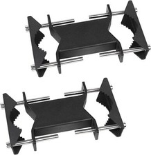 Double Antenna Mast Clamp V Jaw Block Heavy Duty to Clamp...