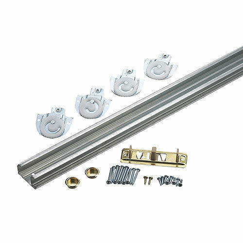 Richelieu 14660 C 60 Inch Top Mount Bypass Door Track For Doors
