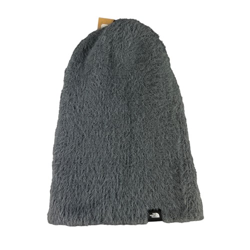 The North Face Women's Plush Vanadis Grey Heather Beanie Size OS - Picture 5 of 6