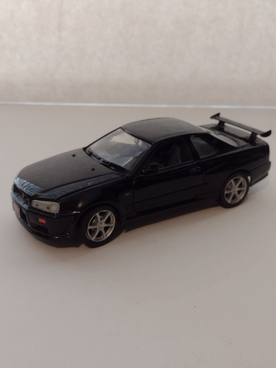Nissan GT-R マットブラック 1/24 Nissan Skyline GTR R35 Black 1 24 Diecast Model Car by