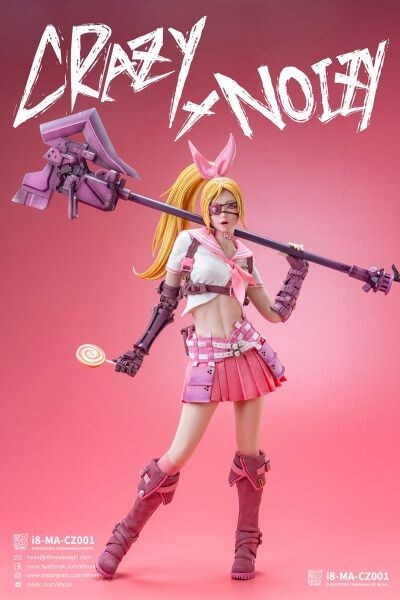 Crazy X Noisy I8toys 1/6 Mentality-Candy Action Figure Model
