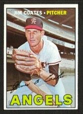 1967 Topps #401 Jim Coates California Angels nrmt