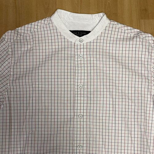 Rag & Bone Men’s Button Down Shirt Size Large Checked - Picture 2 of 5