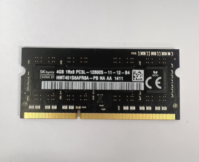 Barrette RAM 4Go DDR3L 1600MHz ECC UDIMM 1.35V - Pour Dell Precision T1600, T3500, Etc. - Neuf