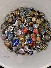 LOT X 50 VINTAGE/NEW BEER BOTTLE CAPS BUD CORONA CRAFT COORS Soda ART 