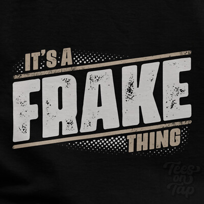 IT'S A FRAKE THING T-SHIRT Name Nachname lustig Familie Geschenkidee