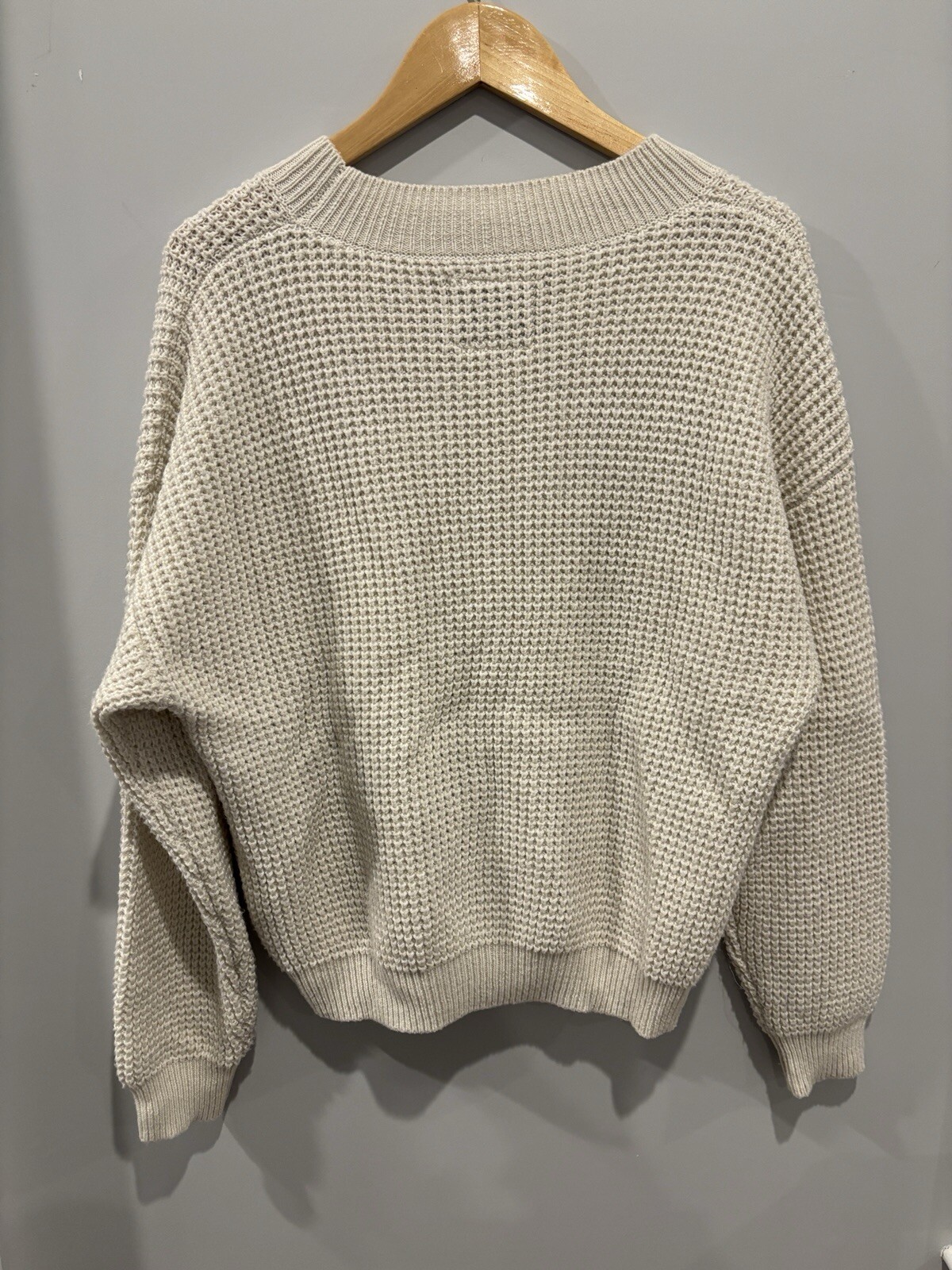 Long Warf Supply Co Rye SeaWell Sweater Size L