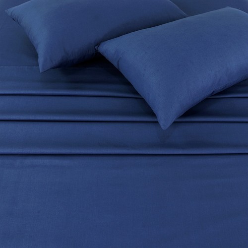 SAIMAZ Flat Bed Sheet – Soft Breathable Poly Cotton – Single Double King Sizes - Picture 156 of 191