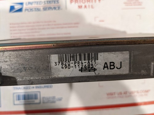 1992-93 ACURA INTEGRA LS RS GS 37820-PR4-A11 ECU 5SPD DOHC ENGINE COMPUTER ecm