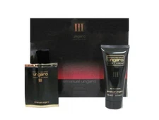 Ungaro Pour L'Homme III 3.4 oz EDT Spray + 3.4 oz After Shave Emulsion "VINTAGE"