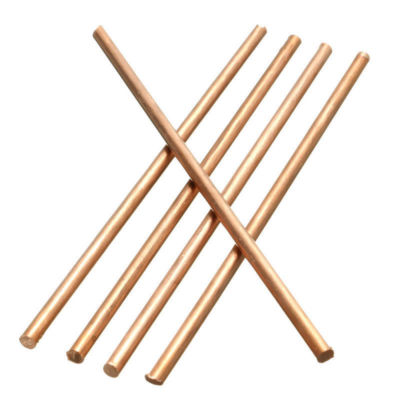 5Pcs Solid Round Copper Bar 3mm Diameter x 100mm Length Metal Bar / Rod