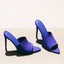 thumbnail 21 - Women Pointed Slip On Peep Toe Stiletto Shoes High Heel Party Mules Sandals Size