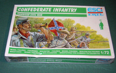 ESCI Confederate  Infantry ACW   1/72 MOS