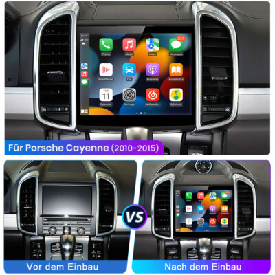 DAB+ 8-Core 4GB+64GB Android 13 Autoradio GPS WIFI für Porsche Cayenne 2010-2017