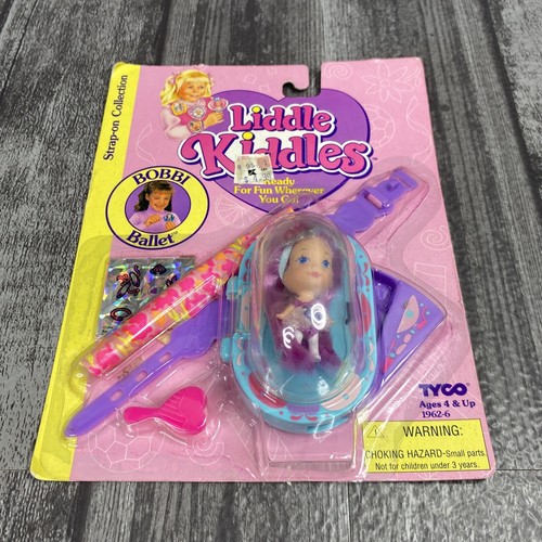 De Colección Liddle Kiddles Colección Correa Bobbi Ballet Pulsera Figura Tyco 1994 - Imagen 11 de 11