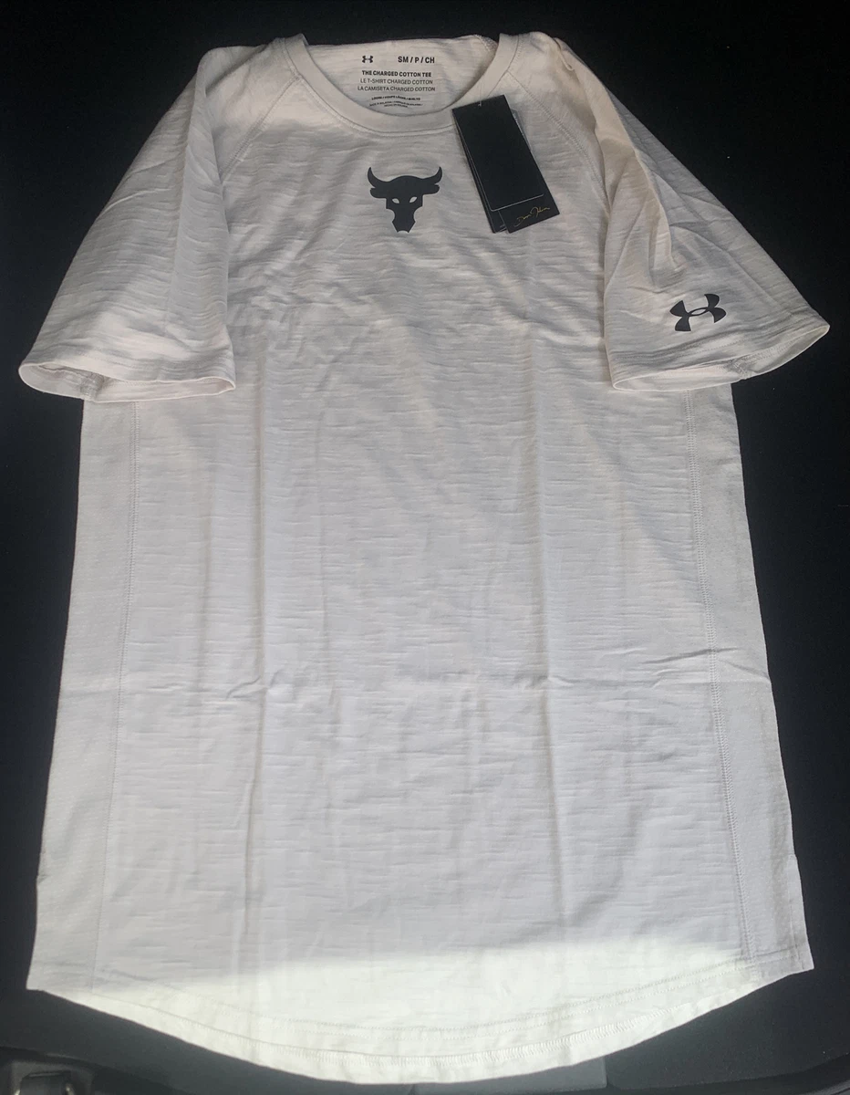Under Armour Project Rock Charged Shirt 1351524 110 Size Small