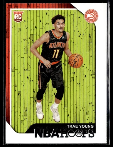 2018-19 NBA Hoops Trae Young Rookie Atlanta Hawks #250