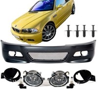 StoßStange Vorne Schwarz+Nsw FüR M3 M Sport Passt FüR BMW 3 Er E46 Coupe Cabrio