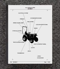 5100 DIESEL TRACTOR SERVICE PARTS MANUAL FITS Kubota 2WD B5100E-P K5100