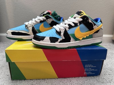 Nike SB X Ben & Jerry s Dunks Men s Size 10.5. Original Color Laces, Brand New!