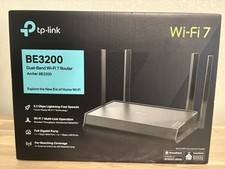 TP-LINK Archer BE3200 Wi-Fi 7 Dual-Band Router 3.2 Gbps 4-Port Gigabit