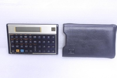 Hewlett Packard HP 12C Vintage Financial Calculator w/Case Tested SKU 224880