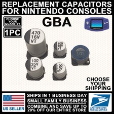 Capacitor Replacement Set for Nintendo Game Boy Advance GBA AGB-001 Audio Repair