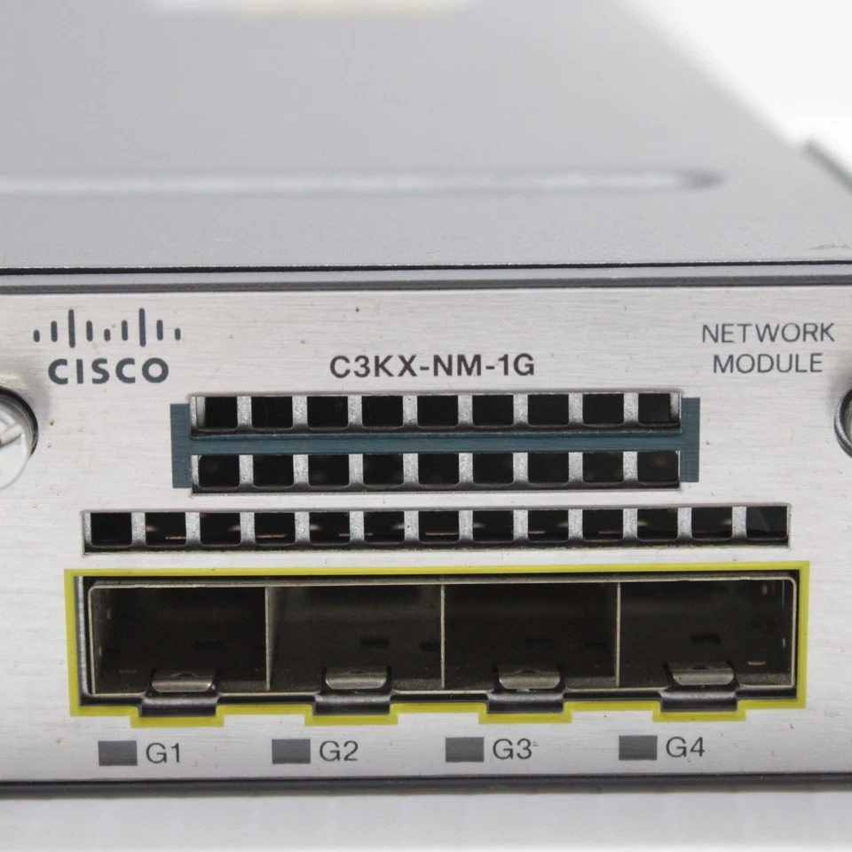 Cisco Catalyst WS C3560X 24P 24 Port Gigabit PoE Network Switch C3KX NM 1G - Image 3 of 4