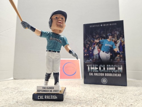 Cal Raleigh Seattle Mariners MLB 2023 SGA Bobblehead NIB The Clinch | eBay