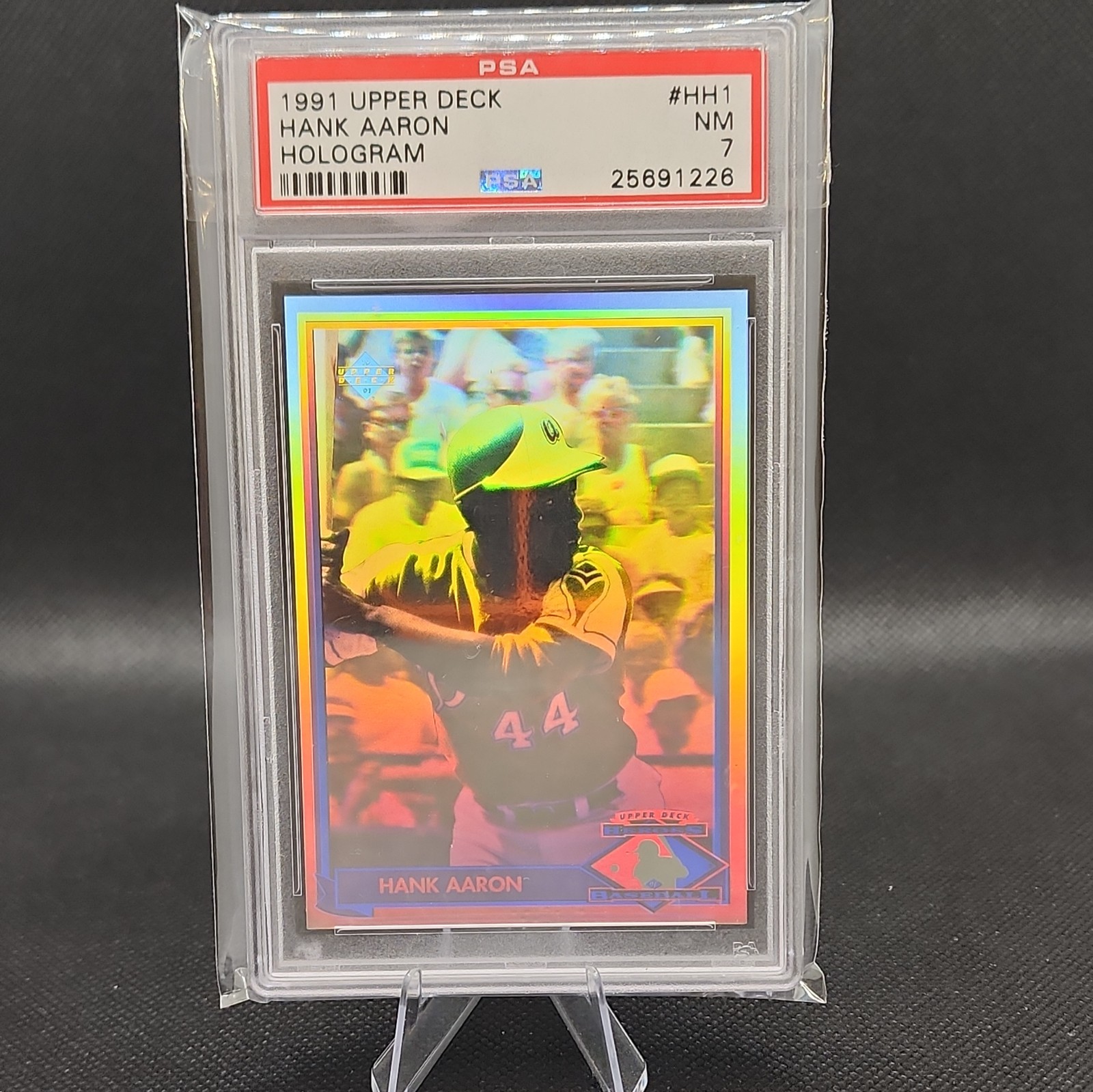 Upper Deck Hank Aaron front