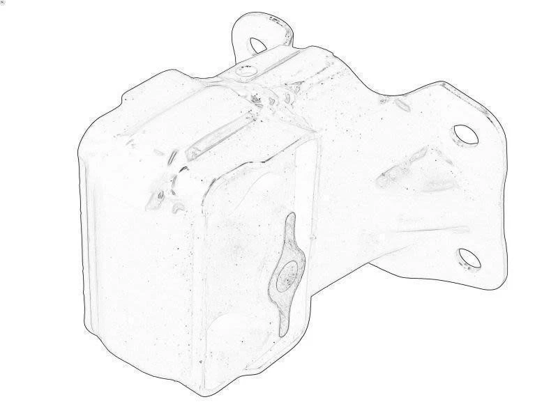 Engine mount OE CHRYSLER 52090296AF for JEEP CHEROKEE (KJ) 3.7 2001-2008 - Image 2 of 4
