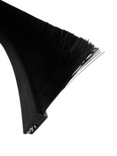 Bürstenleiste 1000x80mm schwarz universal f�...