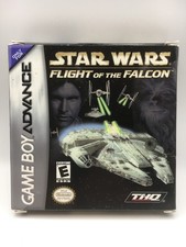 Game Boy Advance 2003 - Star Wars: Flight of the Falcon w/ Box  Manual Works 