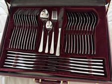 Hochwertige Nivella Beschteckkoffer 70-teilig Für 12 Personen