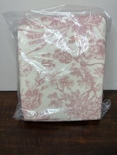 Pottery barn Sorrel Toile Blackout (1) Curtain 50x96 Rosewood