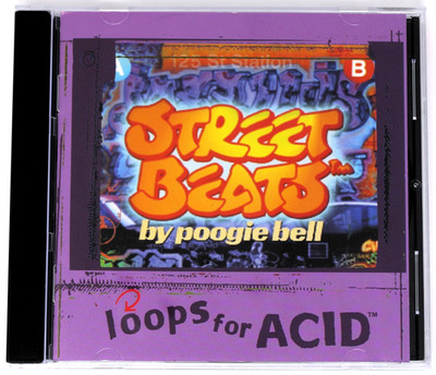Sonic Foundry Street Beats Poogie Bell Loops For Acid Sound Library/Sampling CD