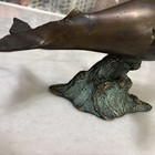 Vintage SF Bay Trading Co. Bronze Humpback Whale with Calf Sculpture 11" — photo 8