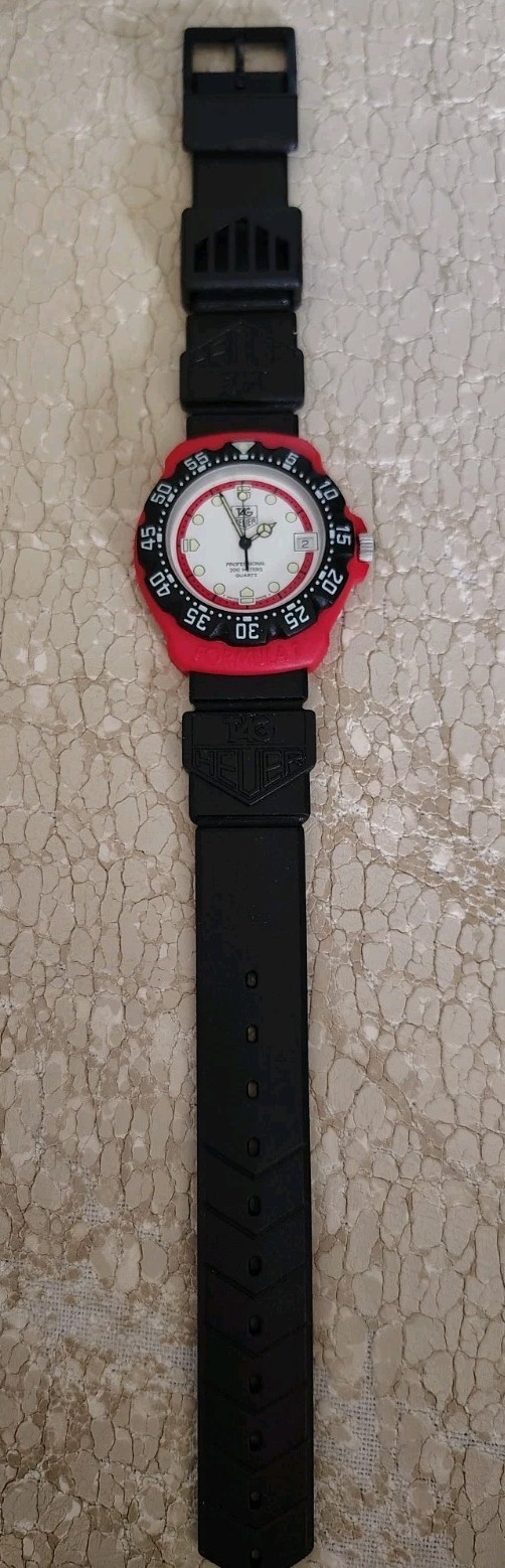 Tag Heuer Formula 1 Professional F1 Watch Men’s Red/Black, Ref: 385.513