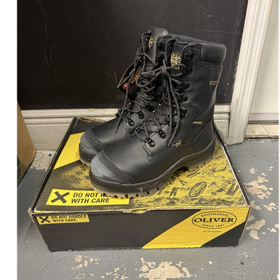 Oliver 45675C Composite All Terrain Waterproof Work Boots Black Men's Size 8