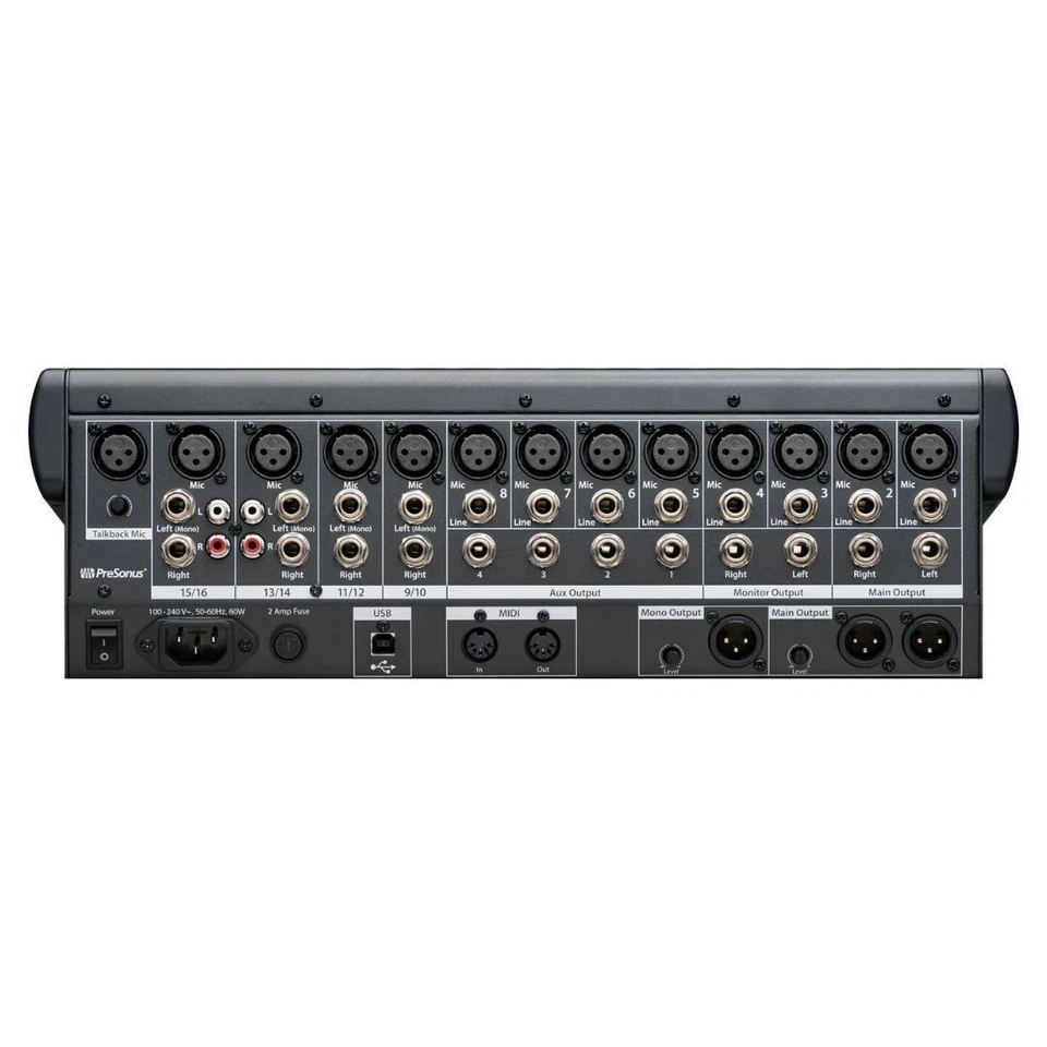PreSonus StudioLive Classic 16.0.2 16 Channel USB Digital Console Mixer - Image 2 of 3