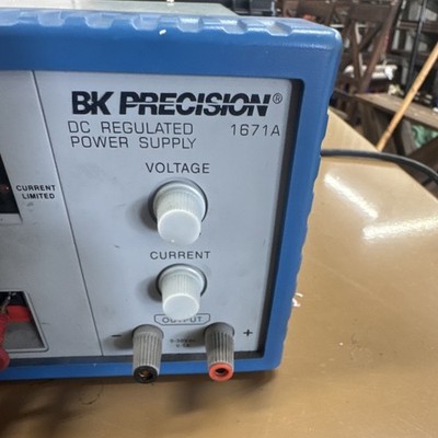 BK Precision 1671A Linear DC Regulated Power Supply 0-30V 5A 3-Output