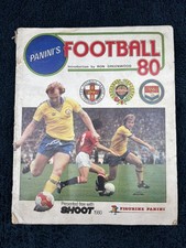 Panini 1980 Album na naklejki piłkarskie niekompletny. 