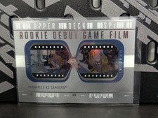 2025-26 Upper Deck SPx Rookie Debut Game Film Ozzy Wiesblatt #DN-10