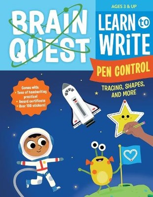 Workman Publish Brain Quest Learn to Write: Pen Control, Tracing,  (Taschenbuch)