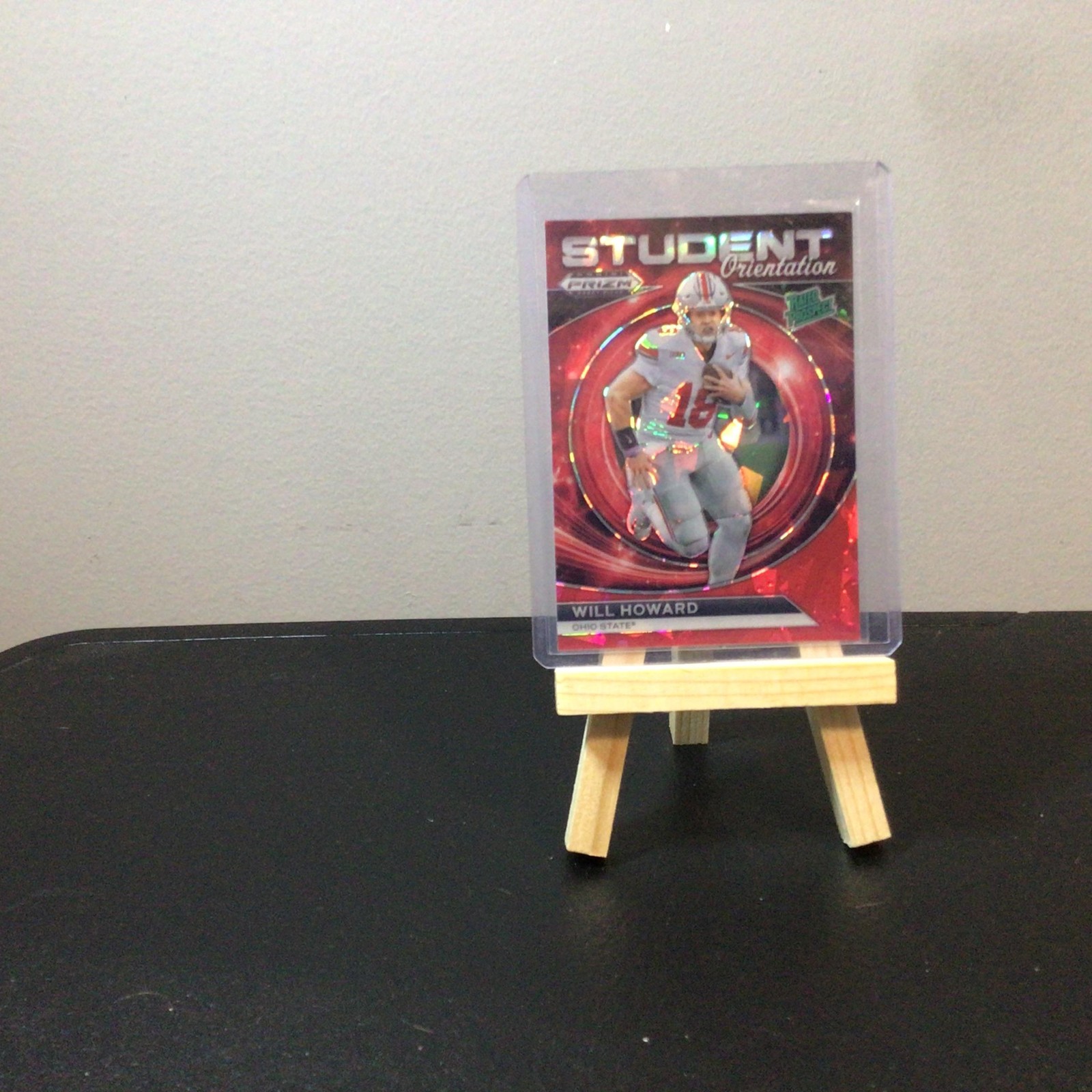 2024 Panini Prizm Draft Picks #SO-WH Will Howard Student Orientation Red Ice